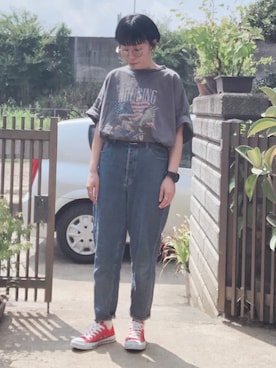 「LAKOLE（ラコレ）のアイテム」を使った、NANAEさん（レディース・155cm）の秋コーディネート