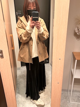 「URBAN RESEARCH（アーバンリサーチ）のアイテム（ブルゾン）」を使った、ピザさん（レディース・158cm）の春コーディネート