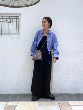 okada sakiさん（レディース・150cm）の春コーディネート