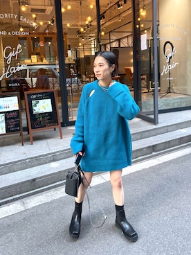 okada sakiさん（レディース・150cm）の秋コーディネート