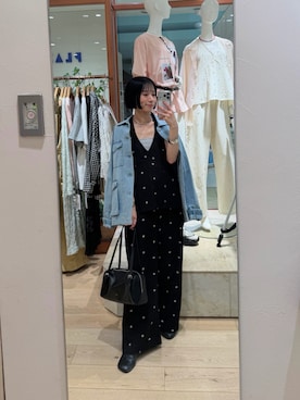 okada sakiさん（レディース・150cm）の春コーディネート