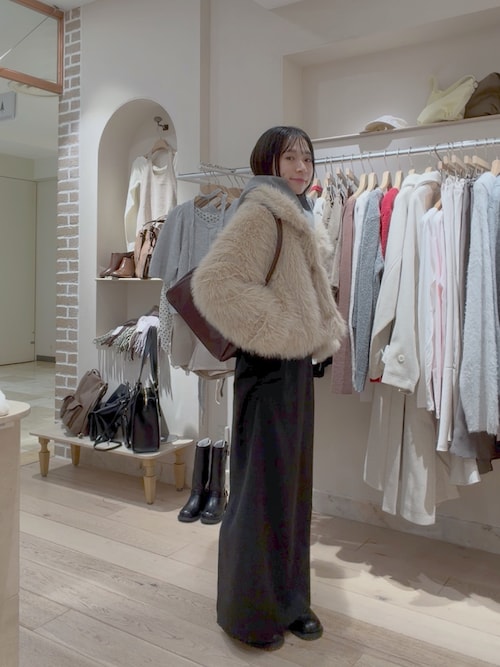 セール】【今すぐお届け可能！軽くて暖かい◎】ショートファーコート