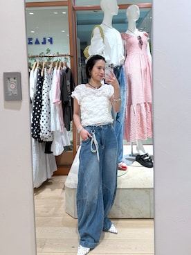 okada sakiさん(レディース・150cm)の春コーディネート