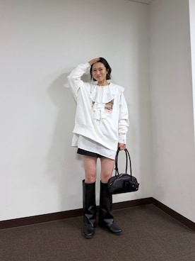 okada sakiさん(レディース・150cm)の冬コーディネート