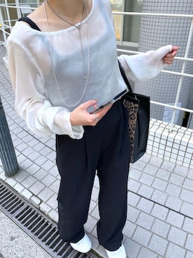 okada sakiさん（レディース・150cm）の春コーディネート