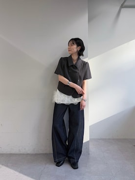 okada sakiさん（レディース・150cm）の夏コーディネート