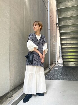 okada sakiさん（レディース・150cm）の秋コーディネート