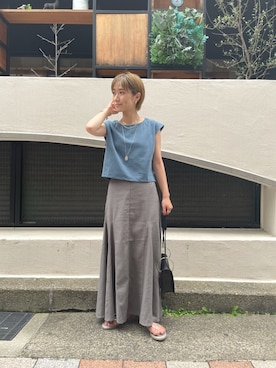 okada sakiさん（レディース・150cm）の夏コーディネート