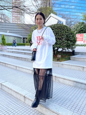 okada sakiさん(レディース・150cm)の春コーディネート