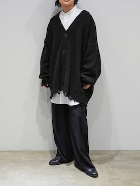 「LAD MUSICIAN（ラッドミュージシャン）のアイテム（シューズ）」を使った、心さん（メンズ・164cm）の秋コーディネート
