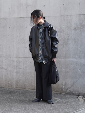 「YohKi（ヨウキ）のアイテム」を使った、心さん（メンズ・164cm）の春コーディネート