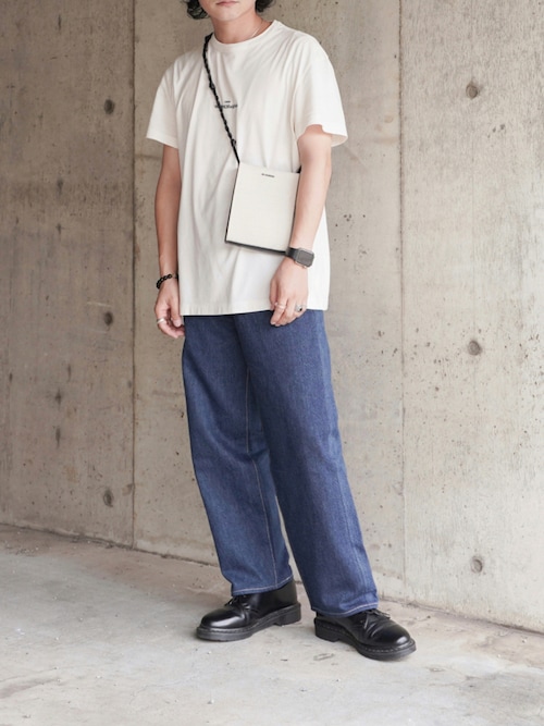マルジェラ Tシャツ 緑 メンズ デニム合わせに 1647210121.jpg