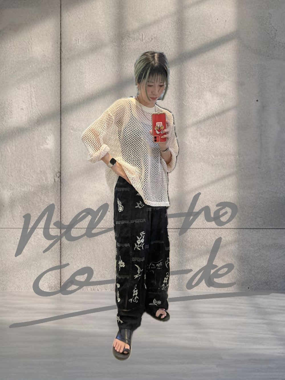 TODAYFULのアイテムを使った「刺繍パンツ」の人気ファッション