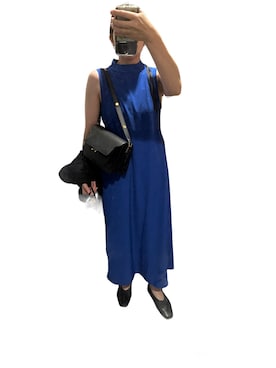 「Uiscel（ユイセル）のアイテム（ワンピース/ドレス）」を使った、mmkさん（レディース・154cm）の秋コーディネート