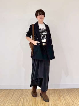 「THE PAUSE（ザ ポーズ）のアイテム」を使った、aya_muto610さん（レディース・165cm）の夏コーディネート
