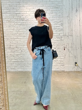「アイテム（パンプス）」を使った、aya_muto610さん（レディース・165cm）の夏コーディネート