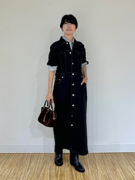 「アイテム（チョーカー）」を使った、aya_muto610さん（レディース・165cm）の夏コーディネート