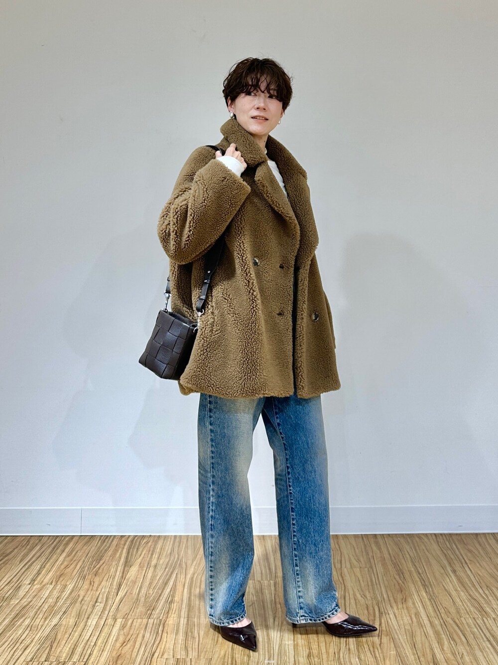 THE PAUSE】ボアダブルコートを使った人気ファッションコーディネート