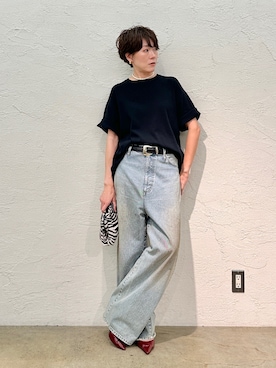 aya_muto610さん（骨格ウェーブ・レディース・165cm）の夏コーディネート