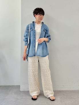 aya_muto610さん（レディース・165cm）の春コーディネート