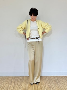 「アイテム（チョーカー）」を使った、aya_muto610さん（レディース・165cm）の秋コーディネート