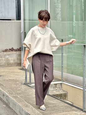 aya_muto610さん（レディース・165cm）の春コーディネート