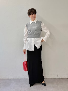 「THE PAUSE（ザ ポーズ）のアイテム」を使った、aya_muto610さん（レディース・165cm）の夏コーディネート