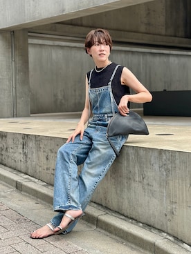 「アイテム（クラッチバッグ）」を使った、aya_muto610さん（レディース・165cm）の夏コーディネート