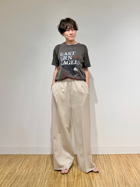 「ロック」｜aya_muto610さん（レディース・165cm）の春コーディネート