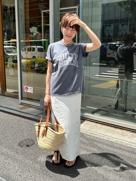 aya_muto610さん(レディース・164cm)の夏コーディネート