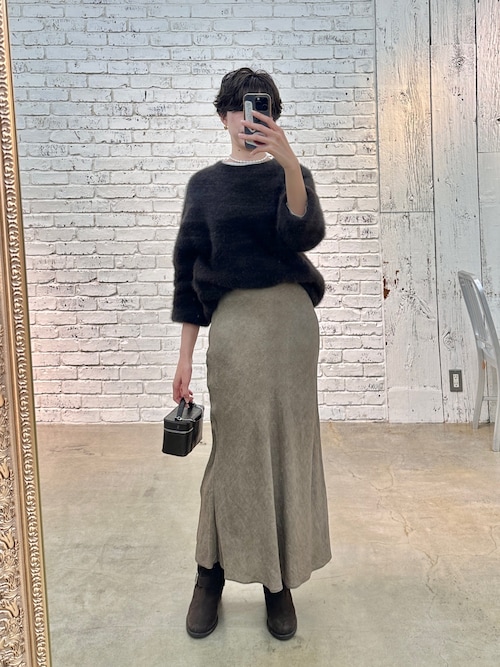 コットンテレコクルーネックプルオーバー（Tシャツ/カットソー）｜Whim