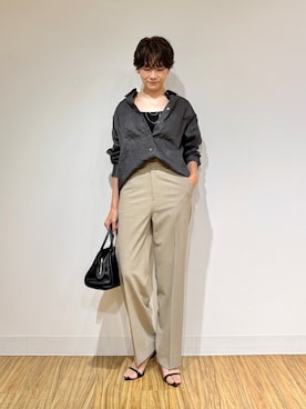 Whim Gazette（ウィムガゼット）の「オーガニックコットンビッグシャツ