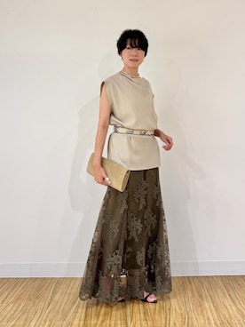 aya_muto610さん（レディース・165cm）の夏コーディネート
