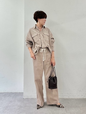 「アイテム（チョーカー）」を使った、aya_muto610さん（レディース・165cm）の秋コーディネート