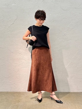 「アイテム（チョーカー）」を使った、aya_muto610さん（レディース・165cm）の夏コーディネート