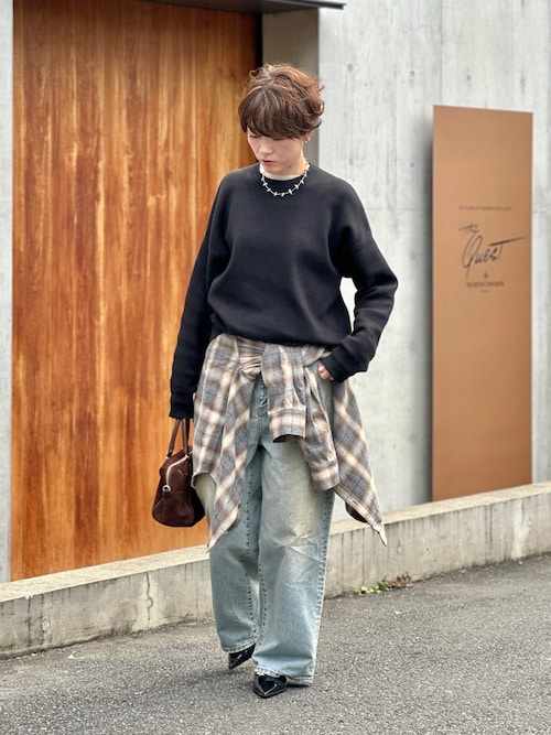 La nature linge】シアーチュールプルオーバー（Tシャツ/カットソー