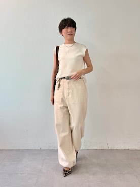 「marco masi（マルコマージ）のアイテム」を使った、aya_muto610さん（レディース・165cm）の夏コーディネート