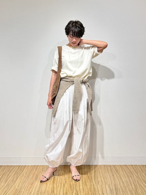 WhimGazette ウィムガゼット Vガゼットハーフスリーブプルオーバー Vガゼットハーフスリーブプルオーバー（シャツ/ブラウス）｜Whim