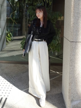 「アイテム（ベースメイク）」を使った、ねっしー.さん（レディース・159cm）の冬コーディネート