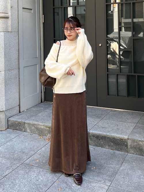 ニット セーター アルパカタッチビッグケープニット レディース アルパカタッチビッグケープニット（ニット/セーター）｜select