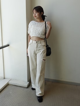 「rom&nd（ロムアンド）のアイテム」を使った、ねっしー.さん（レディース・159cm）の夏コーディネート