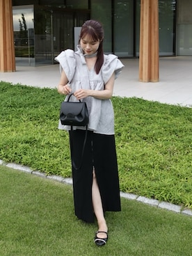 「アイテム（ファンデーション）」を使った、ねっしー.さん（レディース・159cm）の夏コーディネート
