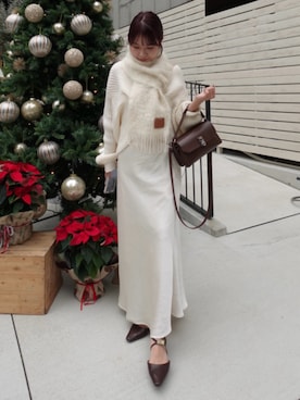 「アイテム（ファンデーション）」を使った、ねっしー.さん（レディース・159cm）の秋コーディネート