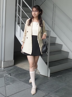 「アイテム（メイクアップ）」を使った、ねっしー.さん（レディース・159cm）の夏コーディネート