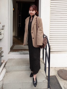 「アイテム（ベースメイク）」を使った、ねっしー.さん（レディース・159cm）の秋コーディネート