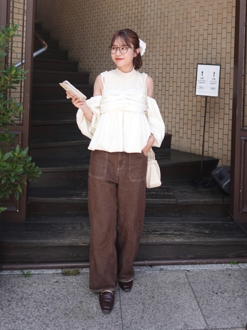 nuance wave lawgy patch denim / ニュアンスウェーブlawgy