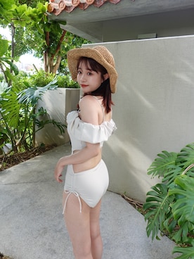 「アイテム（ベースメイク）」を使った、ねっしー.さん（レディース・159cm）の夏コーディネート