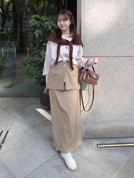 ねっしー.さん（レディース・159cm）の春コーディネート