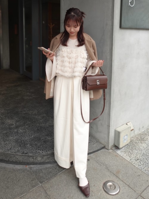 lawgy（ラウジー）の「tweed like mix tailored jacket / ツイード