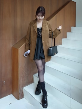 「アイテム（メイクアップ）」を使った、ねっしー.さん（レディース・159cm・20代）の秋コーディネート